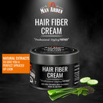 Buy Man Arden Hair Fiber Cream Professional Styling for Hair Volume for Thin Hair - Gloss Finish, High Hold, Refined Texture, Flexibility with control (50 g) - Purplle