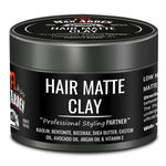 Buy Man Arden Hair Matte Clay Professional Styling For Matte Finish, Medium to High Hold, Adds Thickness and Texture, Non Greasy, Anytime Re-Stylable (50 g) - Purplle