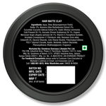 Buy Man Arden Hair Matte Clay Professional Styling For Matte Finish, Medium to High Hold, Adds Thickness and Texture, Non Greasy, Anytime Re-Stylable (50 g) - Purplle