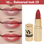 Buy NY Bae Runway Matte Lipstick | Infused With Argan Oil | Moisturising | Long Lasting | Light weight- Rehearsal Look 19 (4.5 g) - Purplle