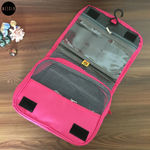 Buy Meskin Multifunction Toiletry Bag, Polka Dots Portable Makeup Pouch Waterproof Hanging Cosmetic Bag Travel Cosmetic Kit Handle Organizer Bag with Hook for Women Girls (Assorted Colors) - Purplle