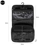 Buy Meskin Multifunction Toiletry Bag, Polka Dots Portable Makeup Pouch Waterproof Hanging Cosmetic Bag Travel Cosmetic Kit Handle Organizer Bag with Hook for Women Girls (Assorted Colors) - Purplle