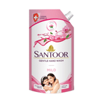 Buy Santoor Mild Gentle Hand Wash, 750 ml with Natural goodness of Lotus & Tulsi - Purplle