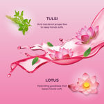 Buy Santoor Mild Gentle Hand Wash, 750 ml with Natural goodness of Lotus & Tulsi - Purplle