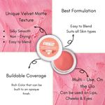 Buy Cuffs N Lashes Let's Go Tinting | Lip, Cheek, Eye Tint | Barbie, 01 - Purplle