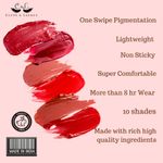 Buy Cuffs N Lashes Matte Liquid Lipstick, Gup Shup 05 - Purplle