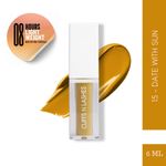 Buy Cuffs N Lashes Matte Liquid Lipstick, Date With Sun 15 - 6 ml - Purplle