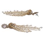 Buy Crunchy Fashion Traditional Stylish Long Jhumka Jhumki Party & Wedding wear Earrings for women RAE1676 - Purplle