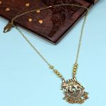 Buy Crunchy Fashion Oxidized German Goldeb Royal elephant Design Long Necklace CFN0902 - Purplle