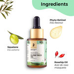 Buy Pilgrim Squalane & Phyto-Retinol Glow Face Oil  for Hydration & Anti Aging,30 ml - Purplle