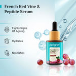 Buy Pilgrim Red Vine Face Serum with Peptides & Hyaluronic Acid for Anti-Ageing 30.0 ml - Purplle