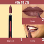 Buy NY Bae 5 in 1 Lipstick - Happy Hues 01 (6.5 gm) | Creamy Matte | Lip Crayon | Multi-use: Blush, Eyeshadow, Lip Liner, Bronzer | Pink & Red Shades | Travel Kit - Purplle