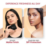 Buy NY Bae Runway Radiance Compact Powder - Toffee 06 (9g) | Deep Skin Tone | Mattifies Skin | Blurs Pores | Oil-Control | Long-wear Creaseless Makeup | Loose Powder - Purplle