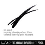 Buy Lakme Absolute Explore Eye Pencil, Mysterious Black, 1.2g - Purplle