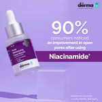 Buy The Derma Co. Pore Minimizing Face Serum with 4% Niacinamide, 5% PHA and p-REFINYL® For Open Pores- 30 ml - Purplle