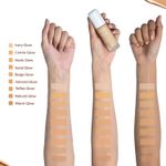 Buy Mamaearth Glow Serum Foundation with Vitamin C & Turmeric For 12 Hour Long Stay & 2X Instant Glow - 30ml | Ivory glow - Purplle