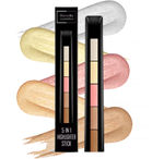 Buy Ronzille 5 in 1 Blusher and Highlighting Makeup Stick - Purplle