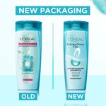 Buy L'Oreal Paris Purifying and Hydrating Shampoo, Rebalancing & Hydrating, For Oily Roots & Dry Ends, Extraordinary Clay, 180 ml - Purplle