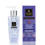 Buy Good Vibes Apple Cider Vinegar & Blueberry Anti Acne Face Wash (100 ml) - Purplle