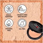 Buy Iba Must Have Velvet Matte Pressed Compact Powder - Cool Vanilla, 9g | High Coverage l Ultra Blendable l Face Makeup | Weightless Formula | SPF 15 | Oil Free Fresh Matte Finish look | 100% Natural, Vegan & Cruelty-Free - Purplle