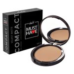 Buy Iba Must Have Velvet Matte Pressed Compact Powder - Golden Sand, 9g | High Coverage l Ultra Blendable l Face Makeup | Weightless Formula | SPF 15 | Oil Free Fresh Matte Finish look | 100% Natural, Vegan & Cruelty-Free - Purplle