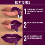 Buy NY Bae Lipstick  Creamy Matte  Purple - Saturday Live Night 2 - Purplle