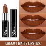 Buy NY Bae Lipstick  Creamy Matte  Nude - Sexy Seaport Lady 35 - Purplle