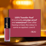 Buy Purplle Ultra HD Matte Mini Liquid Lipstick| Long Lasting |Transferproof |Smudgeproof| Pink - My First Maid Of Honor Moment 17 (1.6 ml) - Purplle