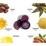 Buy Love Earth Lip Tint & Cheek Tint Multipot - Pink From Inside With Jojoba Oils & Vitamin E For Lips, Eyelids And Cheeks, Creamy Matte - Purple - 8 gm - Purplle
