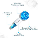 Buy Matra Professional Facial Ice Globes for Face | Ice Facial Massager for Face & Eye Puffiness | Ice Roller for Face Massage for Fine Lines & Wrinkles - Purplle