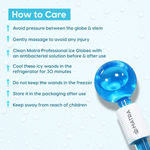 Buy Matra Professional Facial Ice Globes for Face | Ice Facial Massager for Face & Eye Puffiness | Ice Roller for Face Massage for Fine Lines & Wrinkles - Purplle