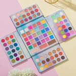 Buy Beauty Glazed 105 Colors 5 in 1 Pastel Paradise Palette Neon Glitter Rainbow Shimmer Matte Eye - Purplle