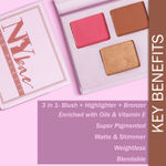 Buy NY Bae Face Palette - 03 (6 g) | Blush + Highlighter + Contour | 3 In 1 | Pink, Brown & Rose Gold | Rich Colour | Multipurpose | Travel-Friendly - Purplle