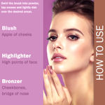 Buy NY Bae Face Palette - 03 (6 g) | Blush + Highlighter + Contour | 3 In 1 | Pink, Brown & Rose Gold | Rich Colour | Multipurpose | Travel-Friendly - Purplle