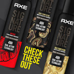 Buy Axe Signature Mysterious long Lasting No Gas Deodorant Bodyspray Perfume For Men 154 ml - Purplle