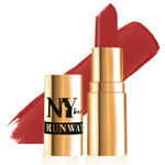 Buy NY Bae Argan Oil Infused Matte Lipstick Runway Range - Passe 8 (4.5 g) | Red | Creamy Matte Finish | Enriched with Argan Oil | Rich Colour Payoff | Full Coverage | Long lasting | Smudgeproof | Weightless | Cruelty Free - Purplle