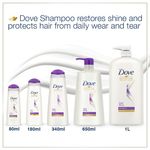 Buy Dove Daily Shine Shampoo 1 ltr - Purplle