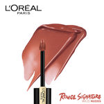 Buy L'Oreal Paris Lipstick, Liquid Format with Matte Finish, Oil-In-Water Formula, Breathable and Lightweight Feel, Non-Flaking, 147 I Believe, 7 ml - Purplle