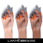 Buy Lakme Absolute Gel Stylist Nail Color, 99 Pumpkin, 12ml - Purplle