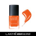 Buy Lakme Absolute Gel Stylist Nail Color, 99 Pumpkin, 12ml - Purplle