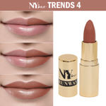 Buy NY Bae Runway Matte Lipstick | Infused With Argan Oil | Nude | Moisturising | Long Lasting | Light weight- Trends 4 (4.5 g) - Purplle