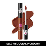 Buy Elle18 Liquid Lip Color|| Nutty Latte|| 5.6 ml - Purplle