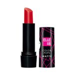 Buy Elle 18 Color Pop Matte Lip Color, R31, Crazy Red, 4.3 g - Purplle