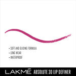 Buy Lakme Absolute 3D Lip Definer, Carnation, 1.2g - Purplle
