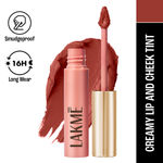 Buy Lakme 9 To 5 Weightless Matte Mousse Lip & Cheek Color - Brick Bloom (9 gm) - Purplle