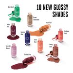 Buy Lakme 9to5 Primer + Gloss Nail Colour, Desert Rose, 6 ml - Purplle