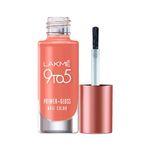 Buy Lakme 9to5 Primer + Gloss Nail Colour, Coral Haze, 6 ml - Purplle