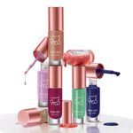 Buy Lakme 9to5 Primer + Gloss Nail Colour, Coral Haze, 6 ml - Purplle