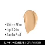 Buy Lakme Absolute 3D Cover Foundation, Warm Creme (15 ml) - Purplle