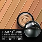 Buy Lakme Xtraordin-airy Mattereal Mousse Foundation, Matte Finish, With SPF8 - 05 Beige Honey , 25 gm - Purplle